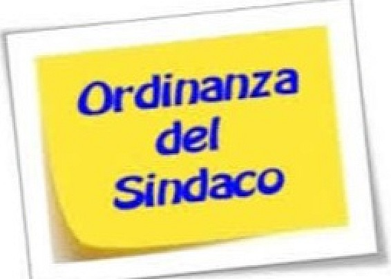 ORDINANZA CONTINGIBILE ED URGENTE PER INTERDIZIONE AREA PER RIMOZIONE DI ORDIGNO BELLICO E PER BONIFICA AREA. MODIFICA TEMPORANEA DELLA CIRCOLAZIONE STRADALE. VIA SANT'ANNA
