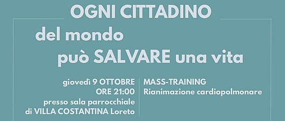Ogni cittadino dal mondo può salvare una vita