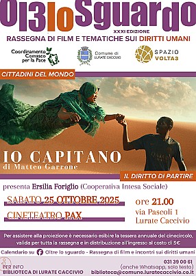 Io Capitano - 25 ottobre 2025