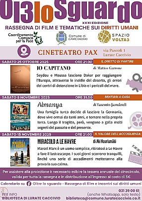 Oltre lo Sguardo -3 date 2025