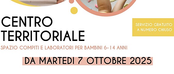 RIPARTE IL CENTRO TERRITORIALE - SERVIZIO GRATUITO