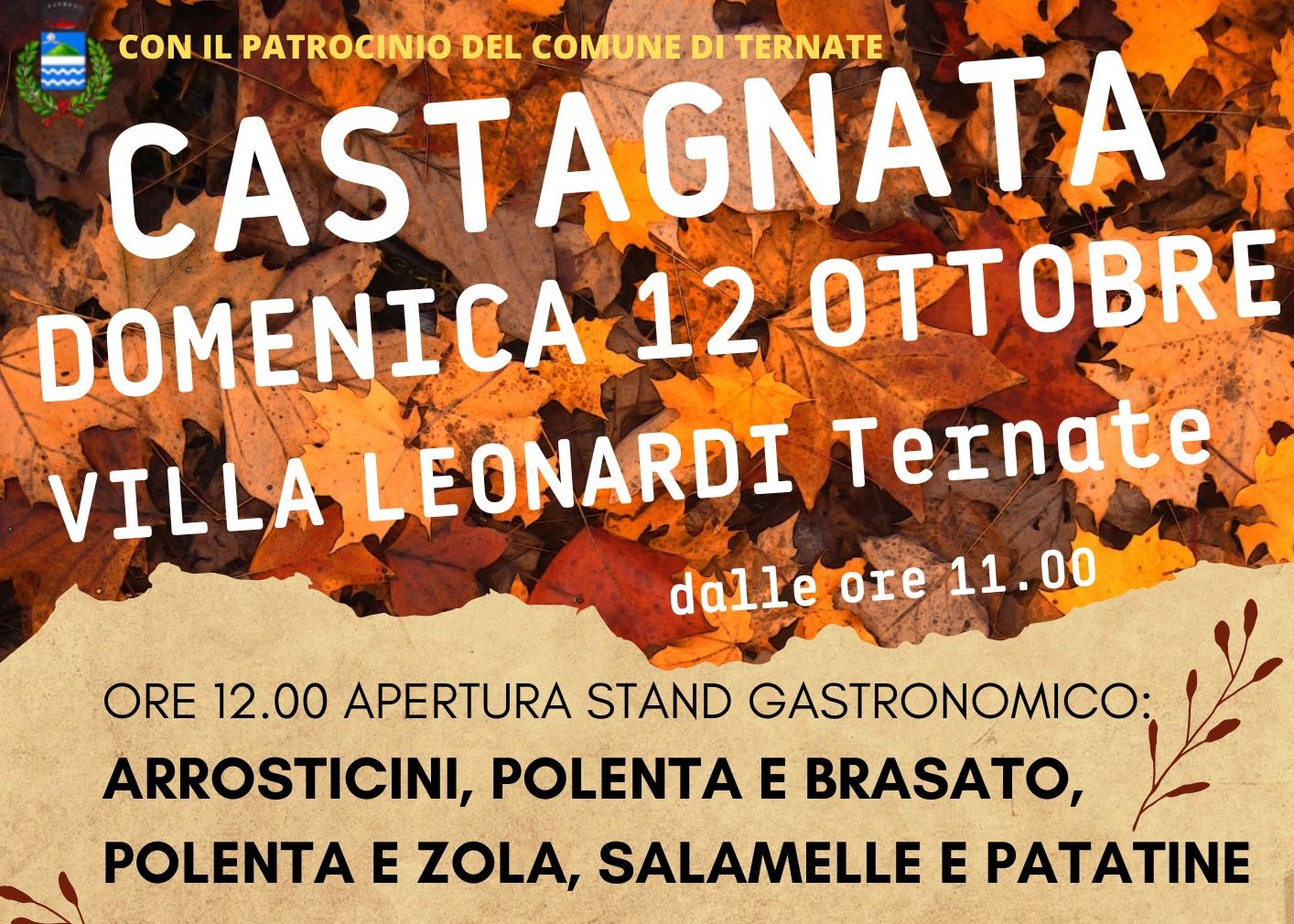 Castagnata in Villa Leonardi