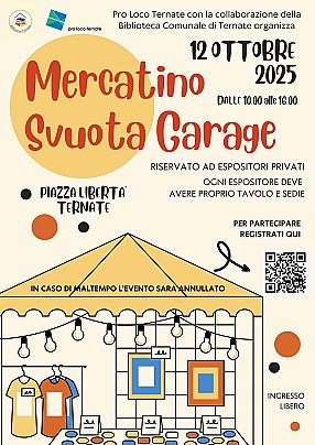 Locandina mercatino 12 ottobre