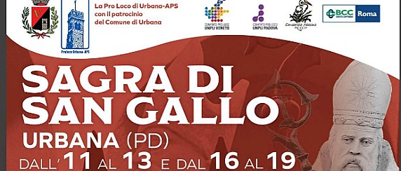 Sagra di San Gallo 2025 – Celebrazioni ed eventi dal 11 al 13 e dal 16 al 19 ottobre
