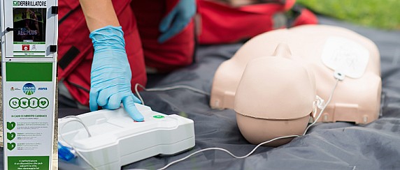 Inaugurazione nuove postazioni defibrillatori