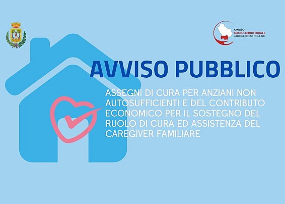 Pubblicati due avvisi rivolti ai residenti nell'Ambito Socio-Territoriale n.2 "Lagonegrese Pollino"