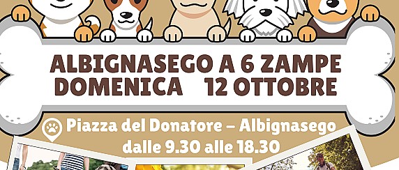 08/10/2025 Albignasego a 6 zampe – la prima giornata interamente dedicata ai nostri amici a quattro zampe