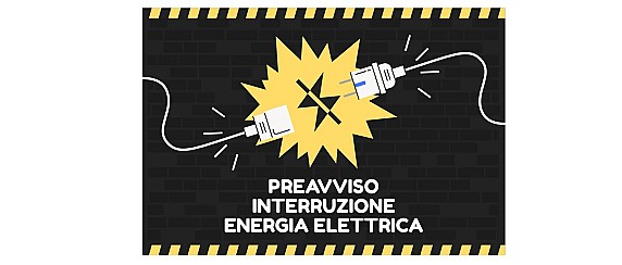 Preavviso di interruzione dell’energia elettrica-Montecalvo in Foglia
