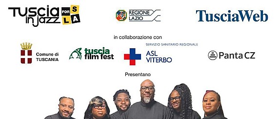Tuscia in Jazz For Sla presenta  il concerto gospel del gruppo "Cedric Shannon Rives and The Unlimited Praise Gospel Singers"