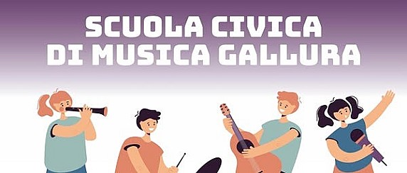 scuola civica di musica Gallura, iscrizioni 2025-2026