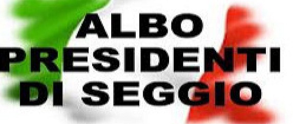 Iscrizione all'Albo dei presidenti di seggio elettorale