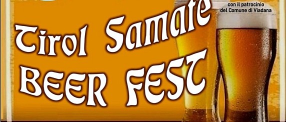 10 - 11 - 12 ottobre : Tirol Samatè Beer Fest 2025 - Festa della Birra e Cucina Tirolese.