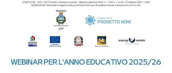 WEBINAR PER L'ANNO EDUCATIVO 2025/26