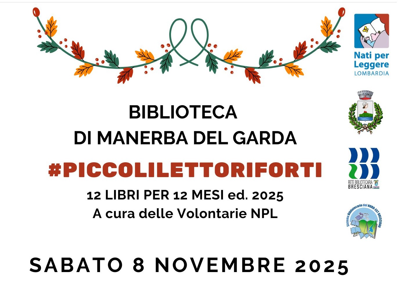 Letture Nati per Leggere in biblioteca - novembre 2025