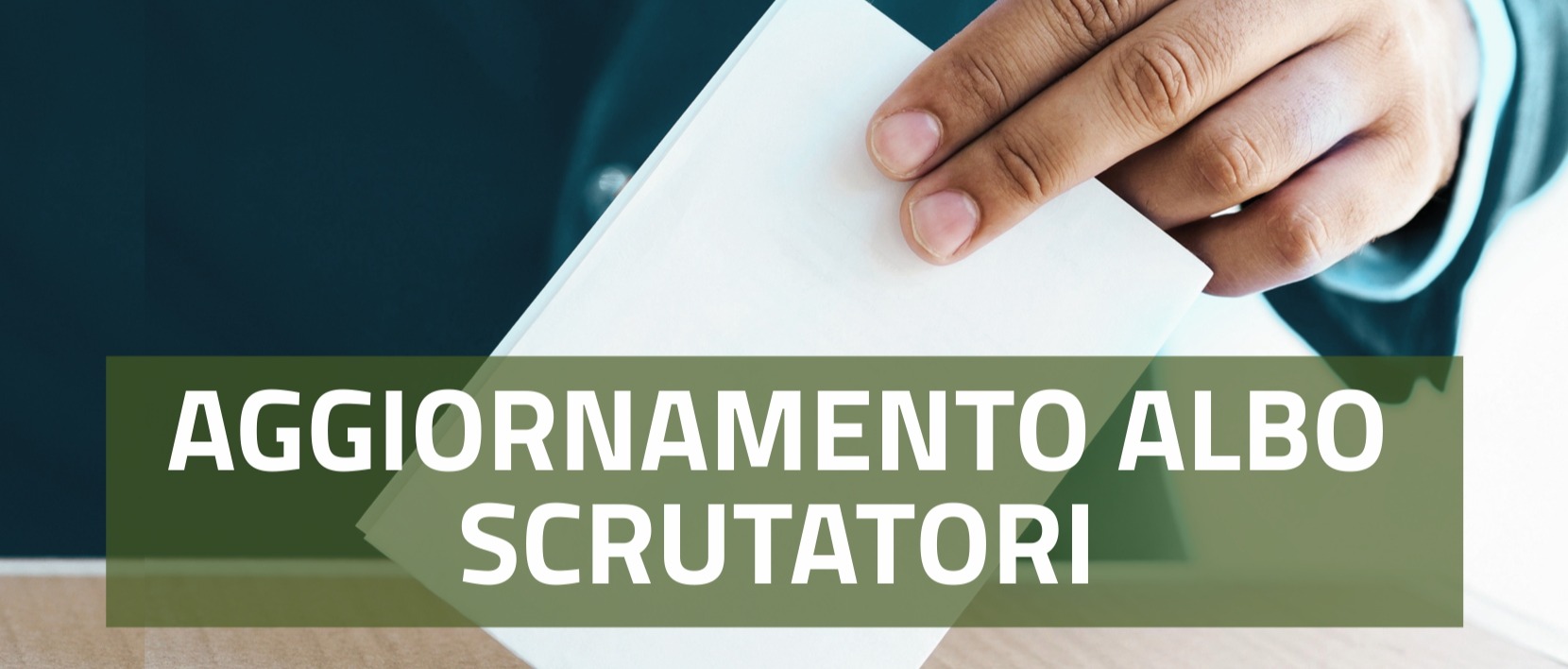 ALBO  COMUNALE SCRUTATORI DI SEGGIO