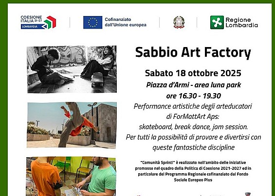 Comunità Sprint! Fa tappa a Sabbioneta il 18 e 19 ottobre