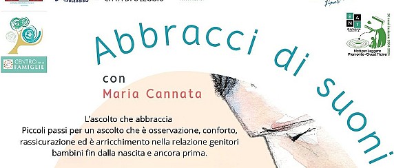 Abbracci di suoni- Mercoledì 22 ottobre ore 10.30 Consultorio ASL di Oleggio