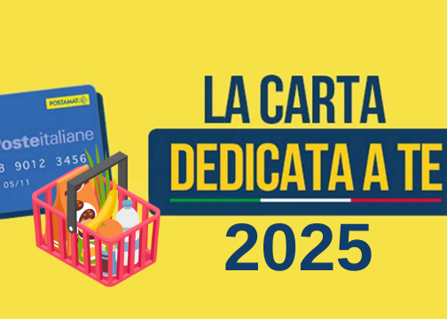 Graduatoria Carta Dedicata a te 2025