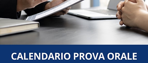 Approvazione verbali e Calendario Prova Orale.