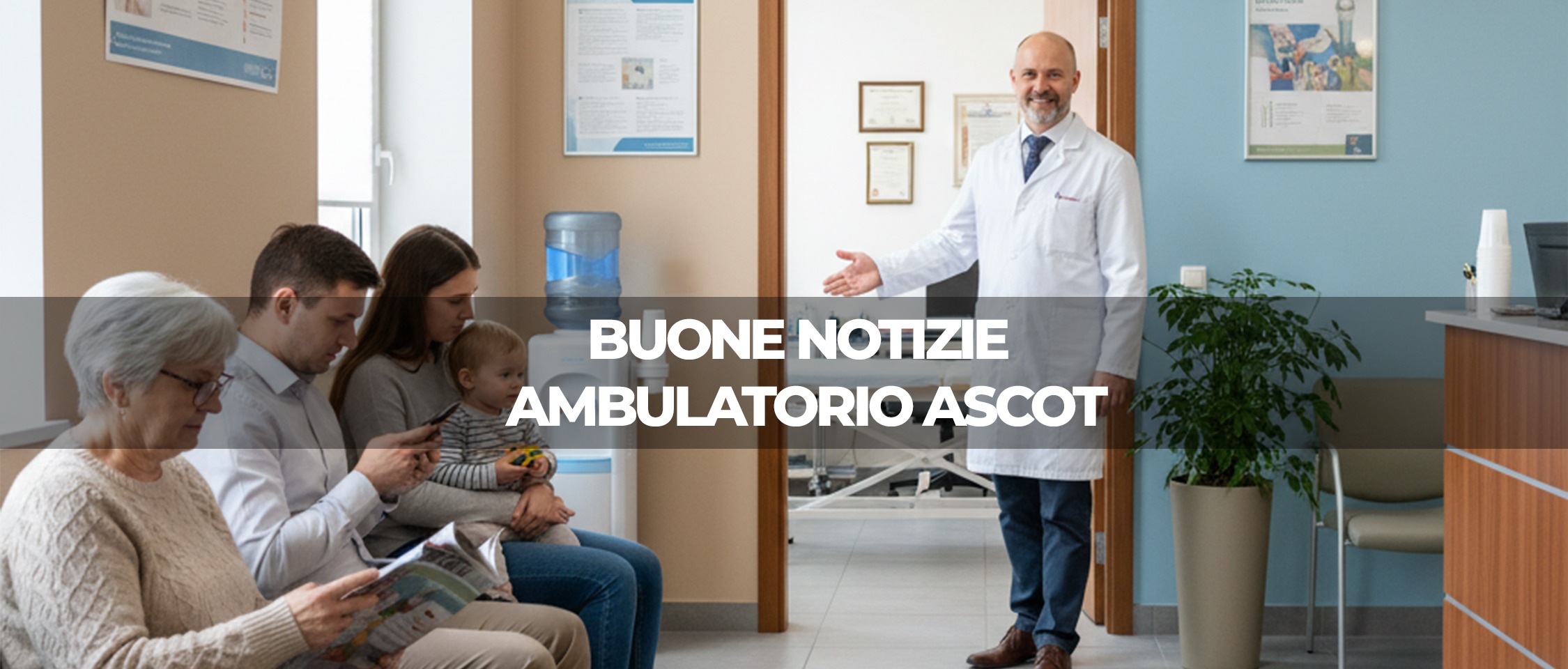 Riapertura ambulatorio ASCOT