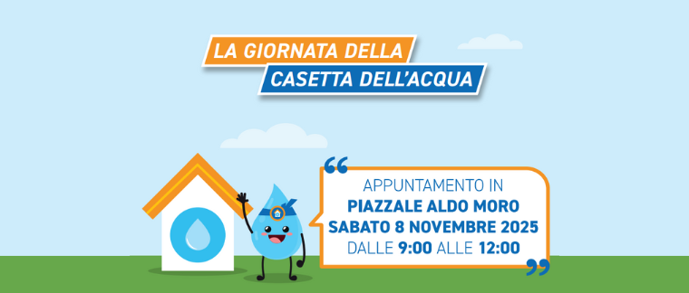 La giornata della casetta dell'acqua