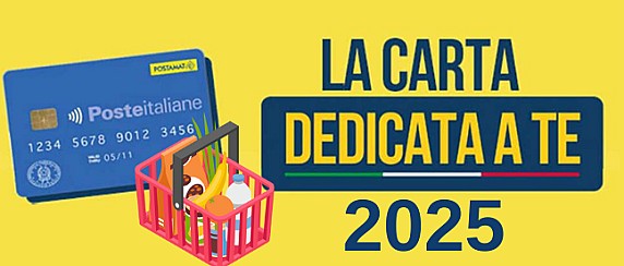 Carta dedicata a te 2025