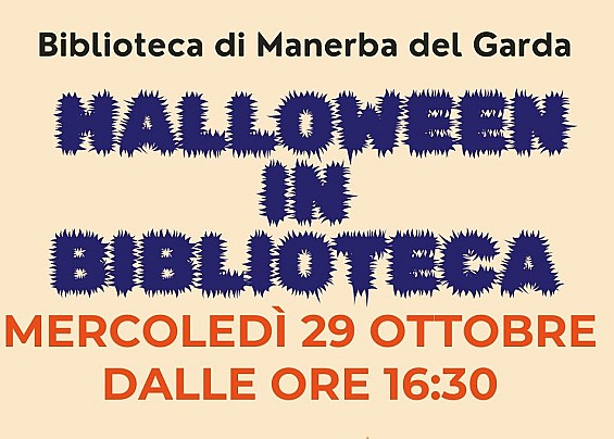 𝓗𝓐𝓛𝓛𝓞𝓦𝓔𝓔𝓝 𝓘𝓝 𝓑𝓘𝓑𝓛𝓘𝓞𝓣𝓔𝓒𝓐 - mercoledì 29 ottobre 2025