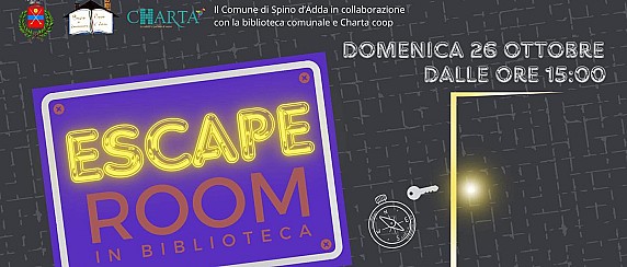Escape room in biblioteca