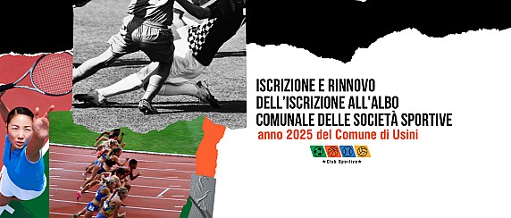 Iscrizione e Rinnovo Iscrizione all’Albo Comunale delle Società Sportive – Anno 2025