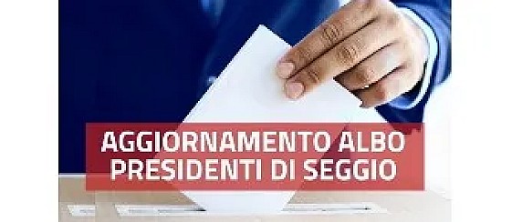 Presidente di seggio elettorale: aggiornamento annuale dell’Albo