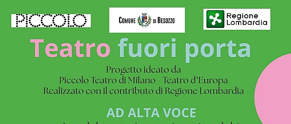 Ad alta voce: laboratorio di lettura per giovani e adulti a cura degli attori del Piccolo Teatro di Milano - lunedì 27 ottobre ore 20.30 Sala Letture