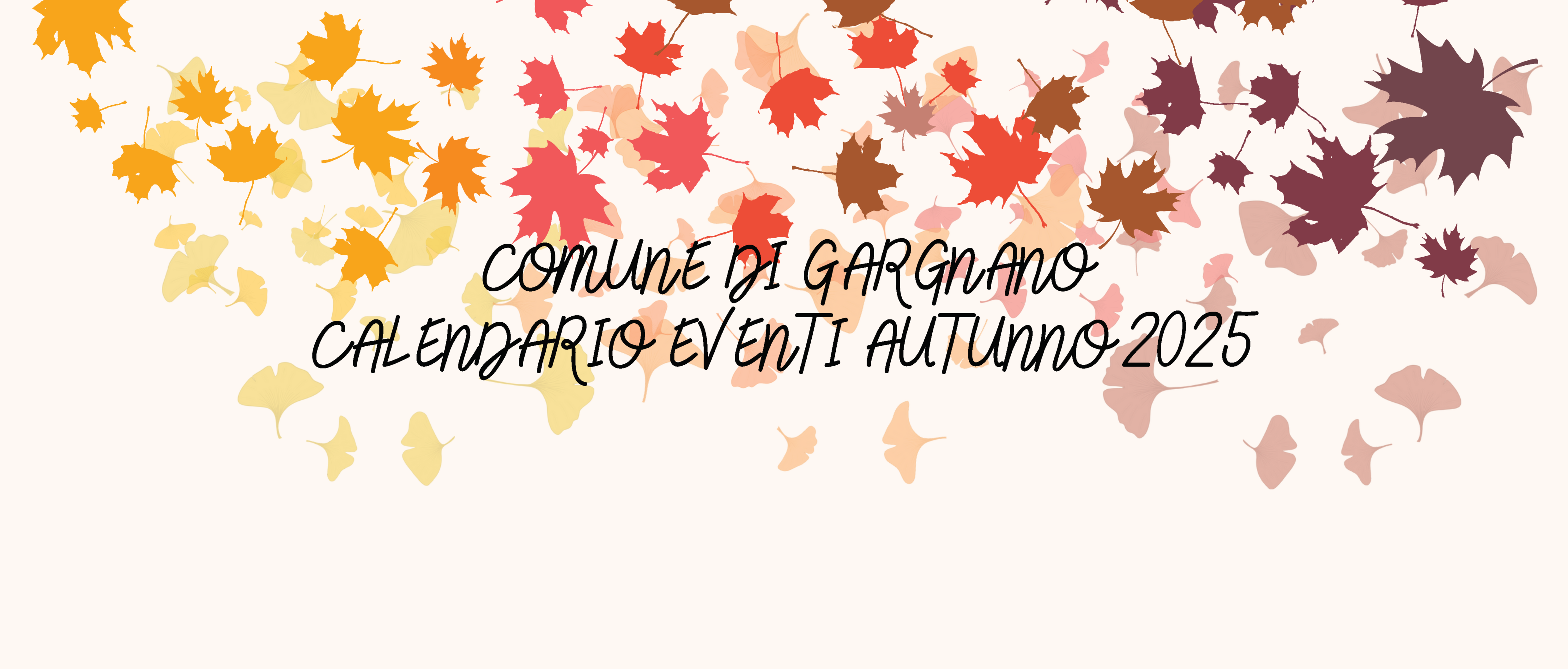 Calendario eventi 2025
