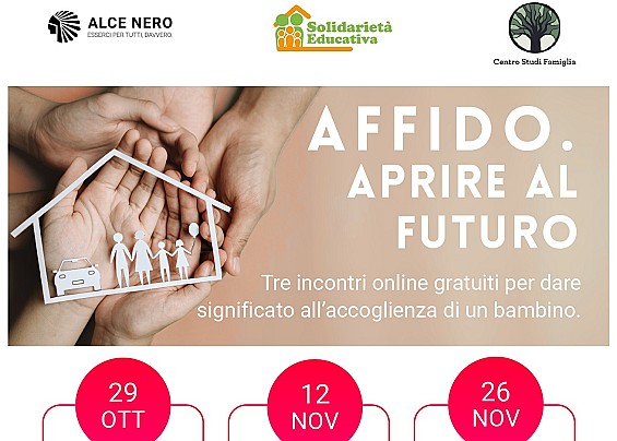 Incontri formativi online sull’Affido Familiare