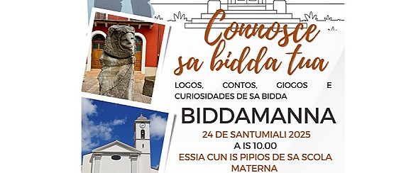 Connosce sa bidda tua - Biddamanna