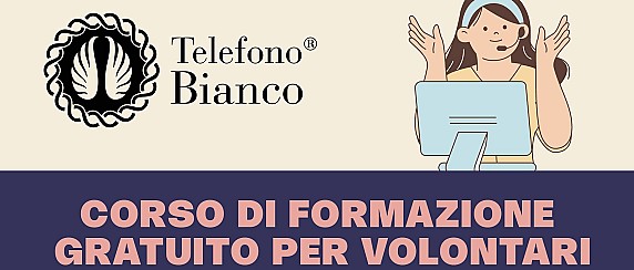 Nuovo percorso formativo gratuito di Telefono Bianco