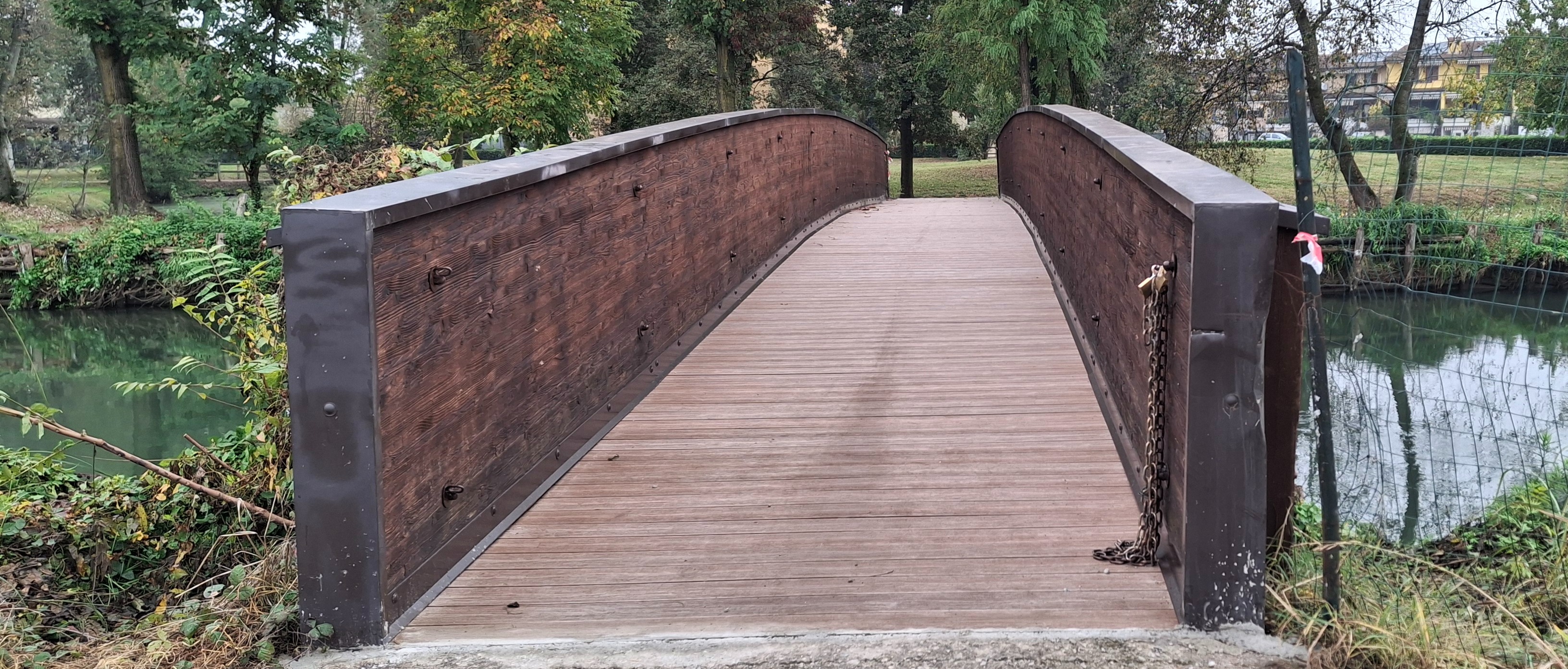 Completamento lavori e riapertura passerella e ponticello sulla Muzza