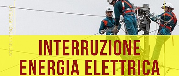 Interruzione Energia Elettrica
