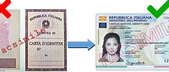 3 agosto 2026: cessa la validità per l'espatrio delle carte d'identità in formato cartaceo