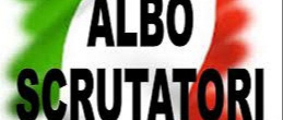 Aggiornamento dell'albo unico comunale degli scrutatori dei seggi elettorali