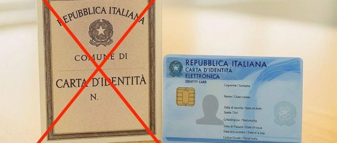 Cessazione validità Carta d’Identità cartacea al 3 Agosto 2026