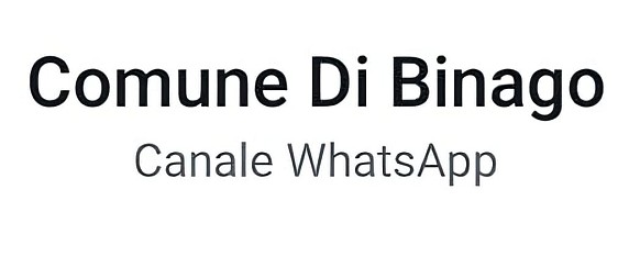 Nuovo Canale WhatsApp