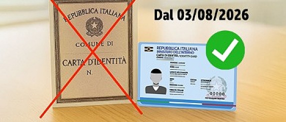AVVISO scadenza carte d'identità cartacee