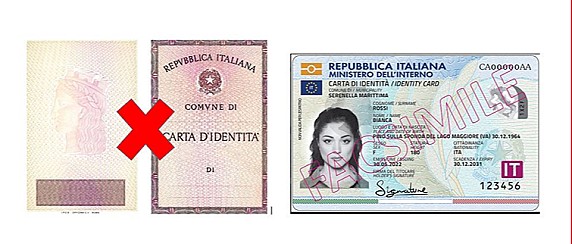 Le carte di identità cartacee non saranno più valide dal 3 agosto 2026