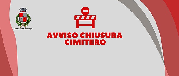 Modifica orario di chiusura cimitero comunale