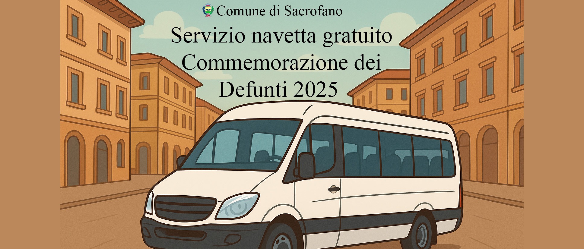 Servizio navetta gratuito per la Commemorazione dei Defunti