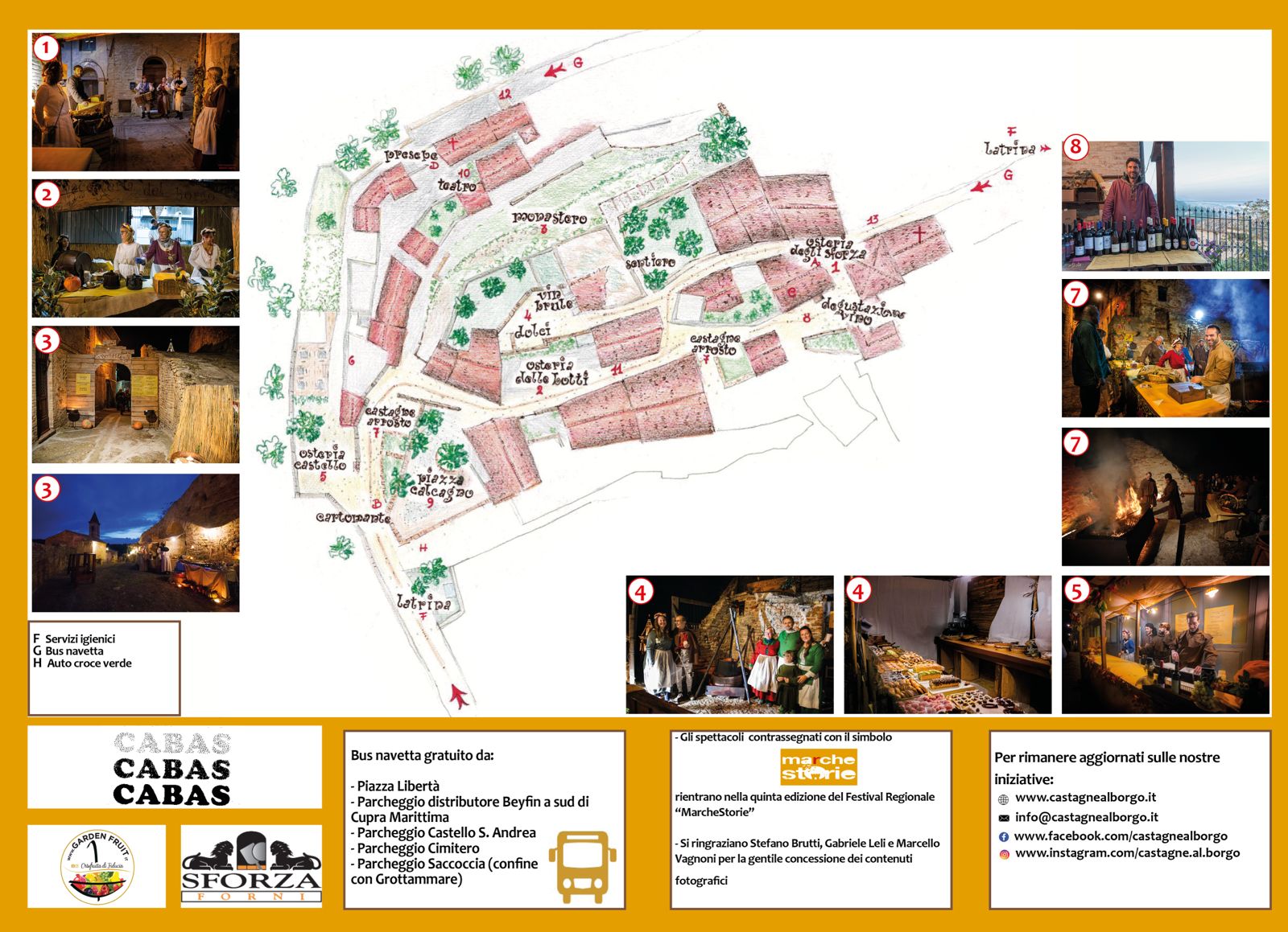 Castagne al Borgo programma