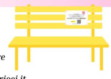 Una panchina gialla per l'endometriosi