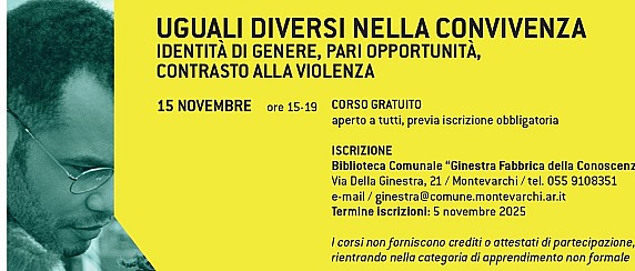 Due percorsi formativi gratuiti alla Biblioteca della Ginestra su parità di genere e competenze digitali