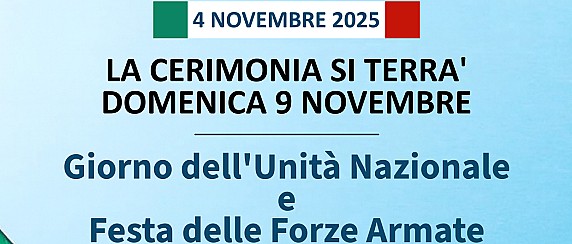 4 Novembre: Giorno dell’Unità Nazionale e Festa delle Forze Armate