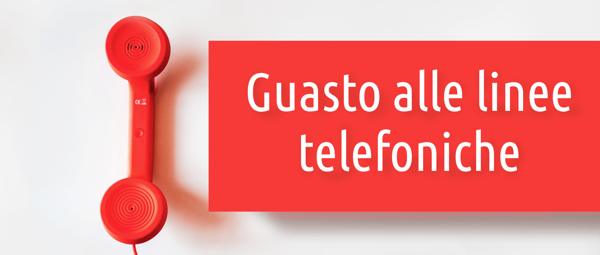 Guasto alle linee telefoniche comunali